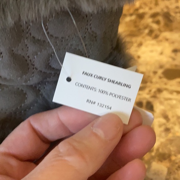 💯 Authentic Coach Suede gray boots - Picture 4 of 16